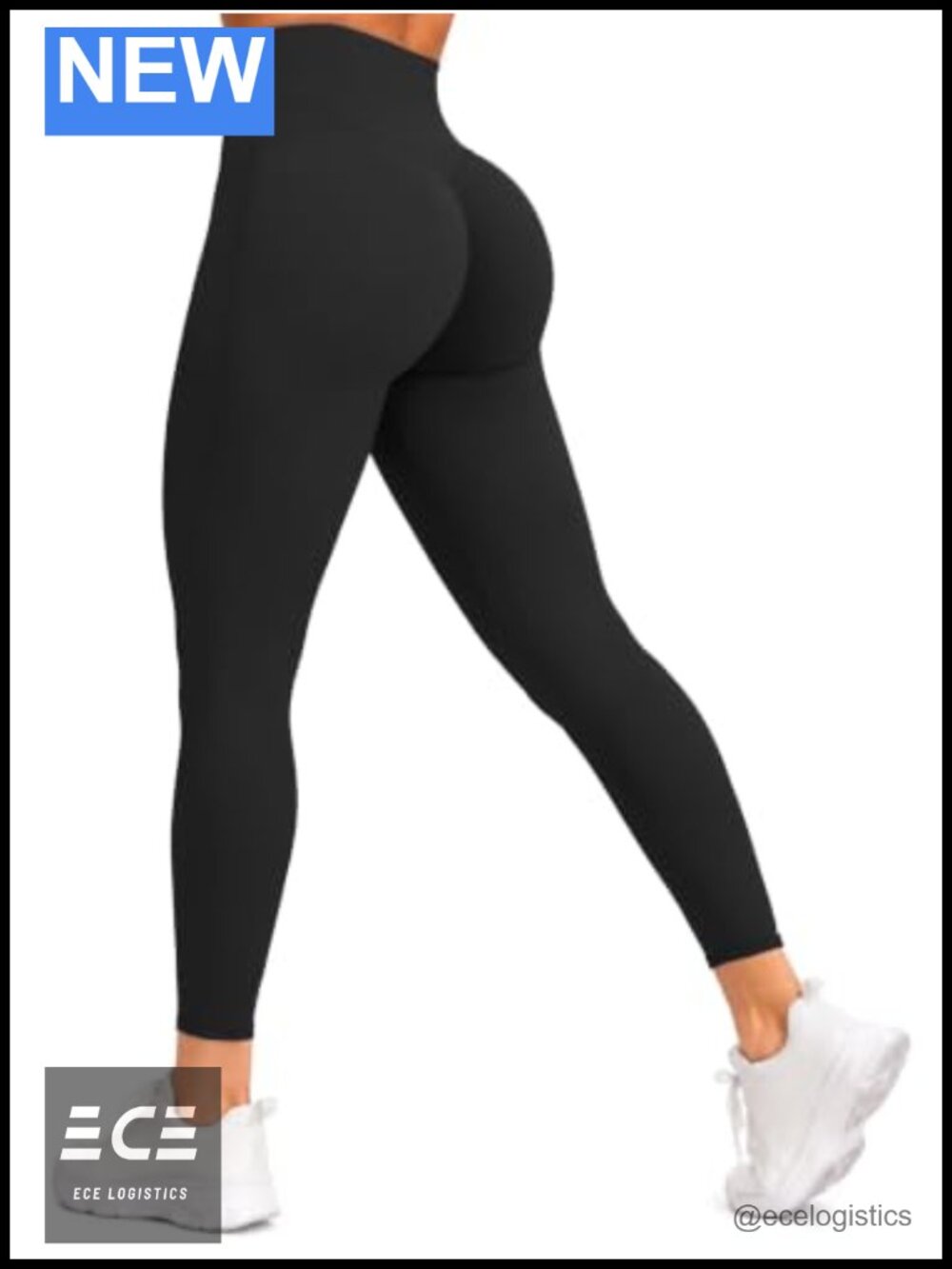 Butt Scrunch Workout Leggings with Pockets Tummy Control Gym Yoga Pants